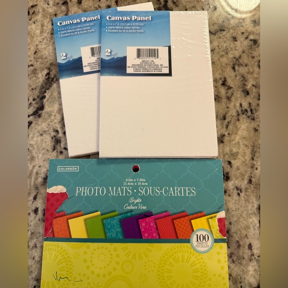 Colorful Craft Paper and Supplies Set - Picture 3 of 6